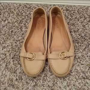 Jcrew Buckle Cream Loafer